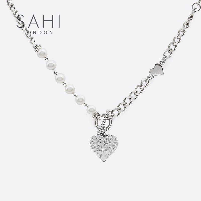 With Love Pearl Bracelet UK for Girls | Sahi London Check out our with love Pearl bracelet uk in our pearl bracelet collection for girls, visit our latest silver plated pearl bracelet for woman in amazing discounted price Shop now from Sahi London best quality Love bracelet and Jewellery for woman book your order now.