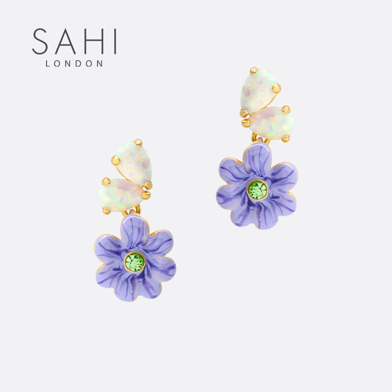 Sahi Enchanting Garden Drop  Earrings
