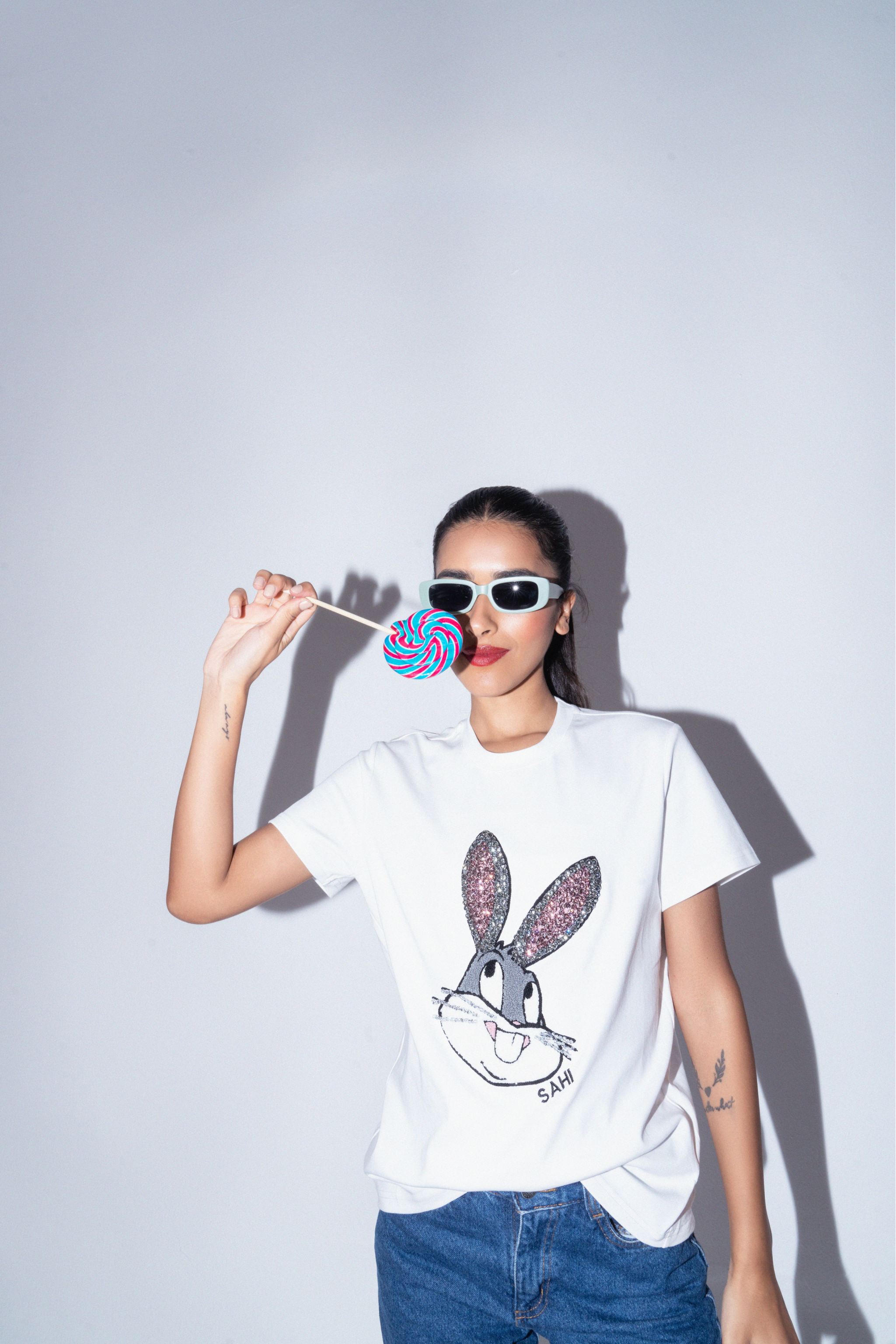 Sahi London Pop Art Rabbit Unisex T-Shirt