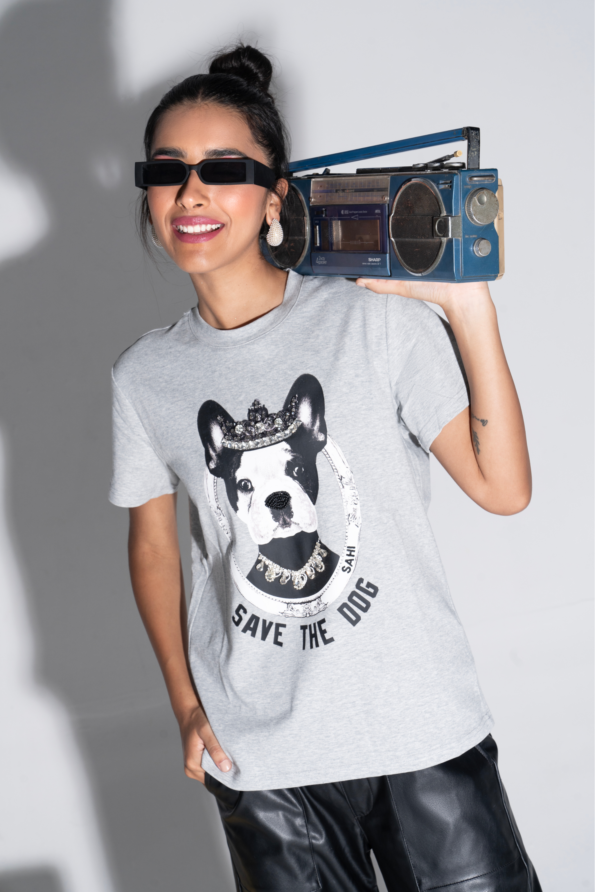 Sahi London Pop Art Doggy Unisex T-Shirt