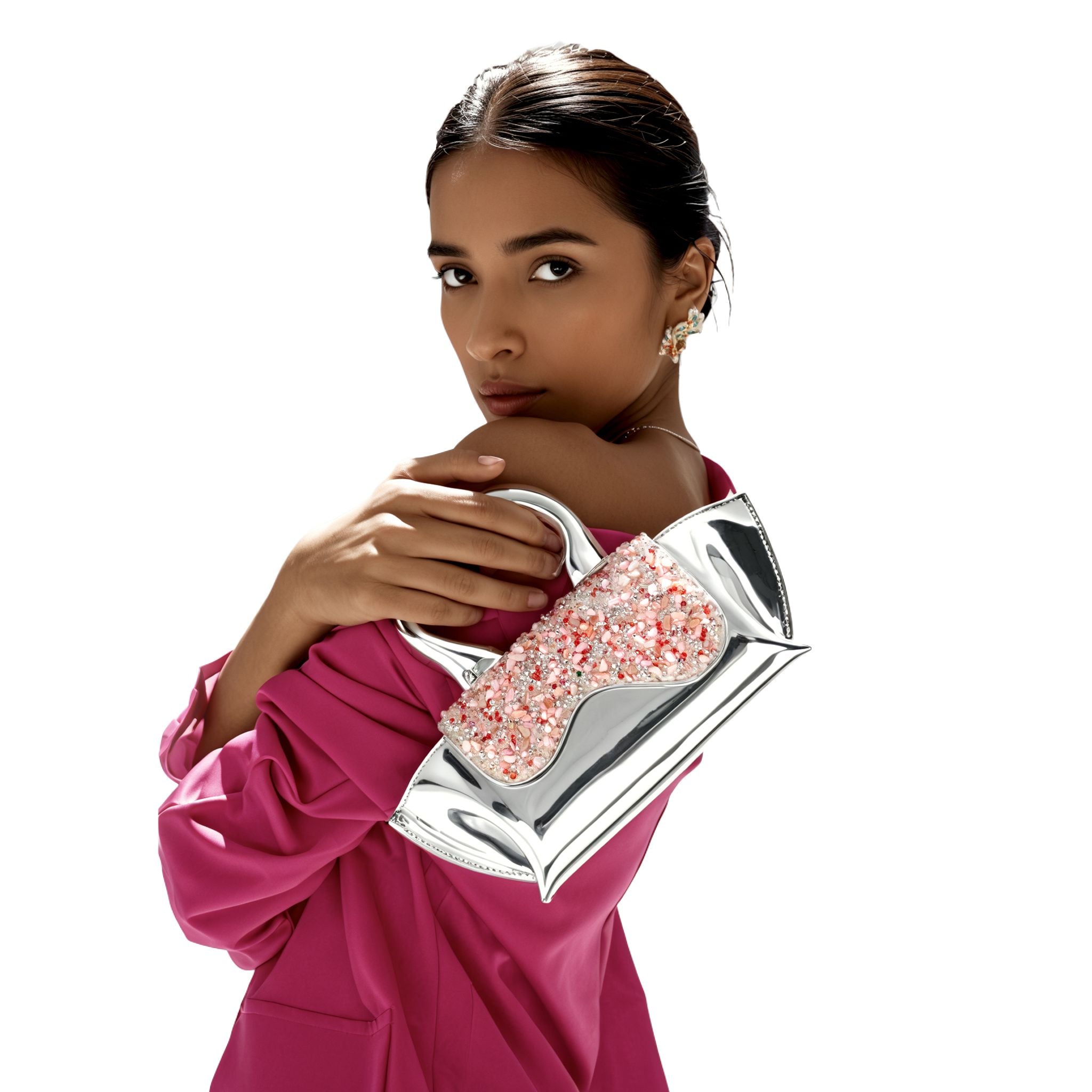 Sahi London Silver-Pink Luxe Mini