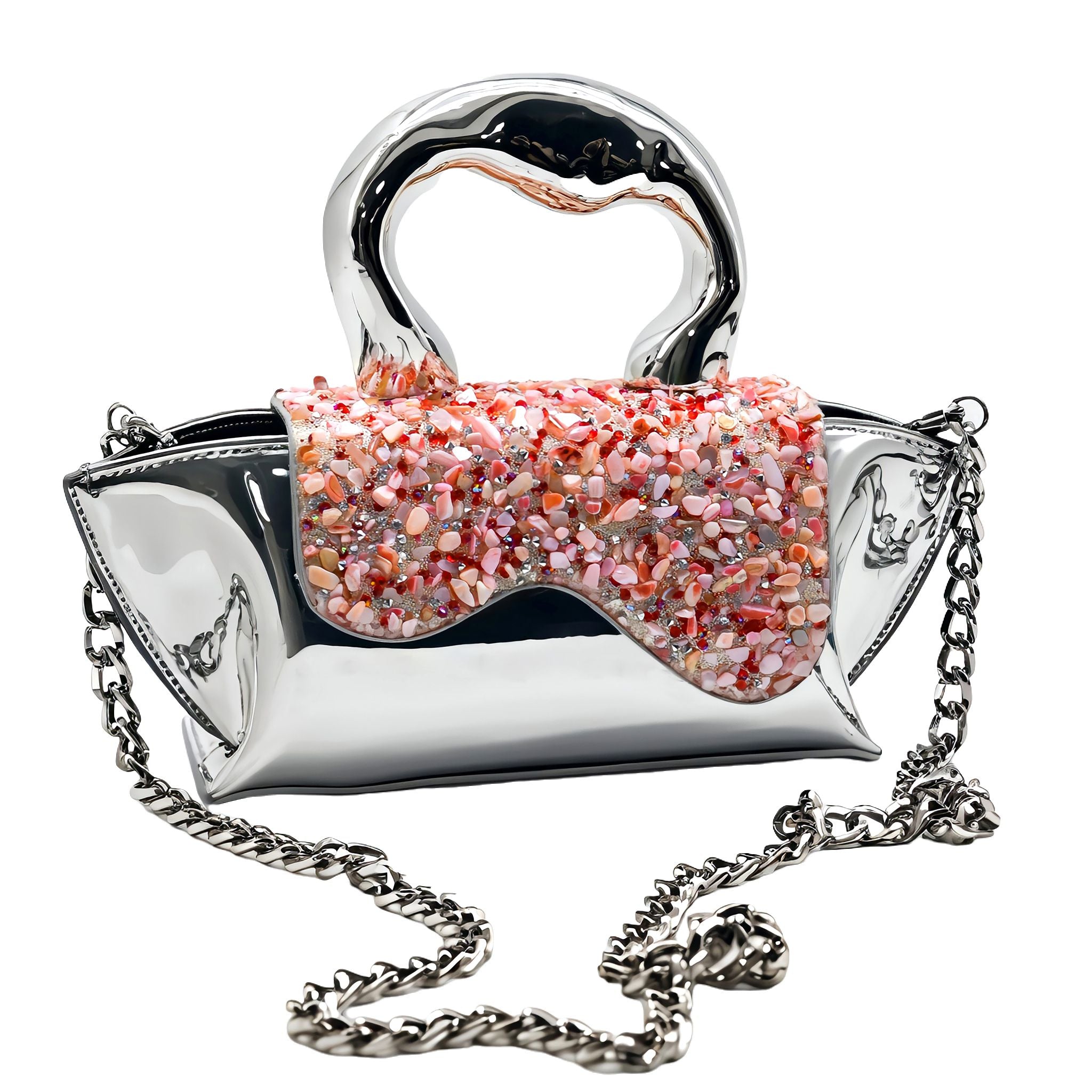 Sahi London Silver-Pink Luxe Mini