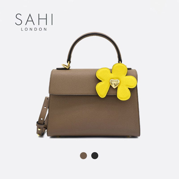 Little Yellow Flower Lily Satchel Bag