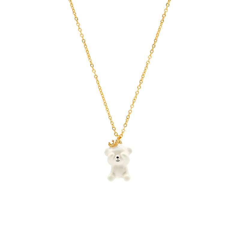 Camellia Bear Necklace Image 6