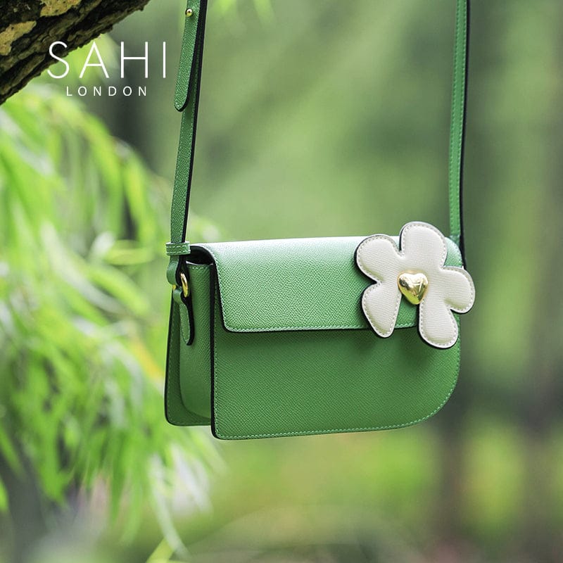 Little green Flower Canna Crossbody Bag Image3