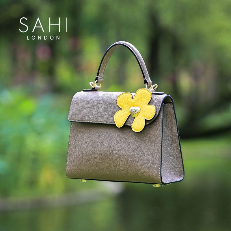 Little Yellow Flower Lily Satchel Bag image3