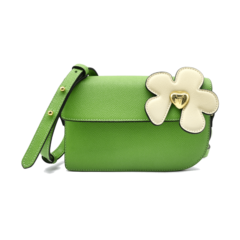 Little Green Flower Canna Crossbody Bag Image6