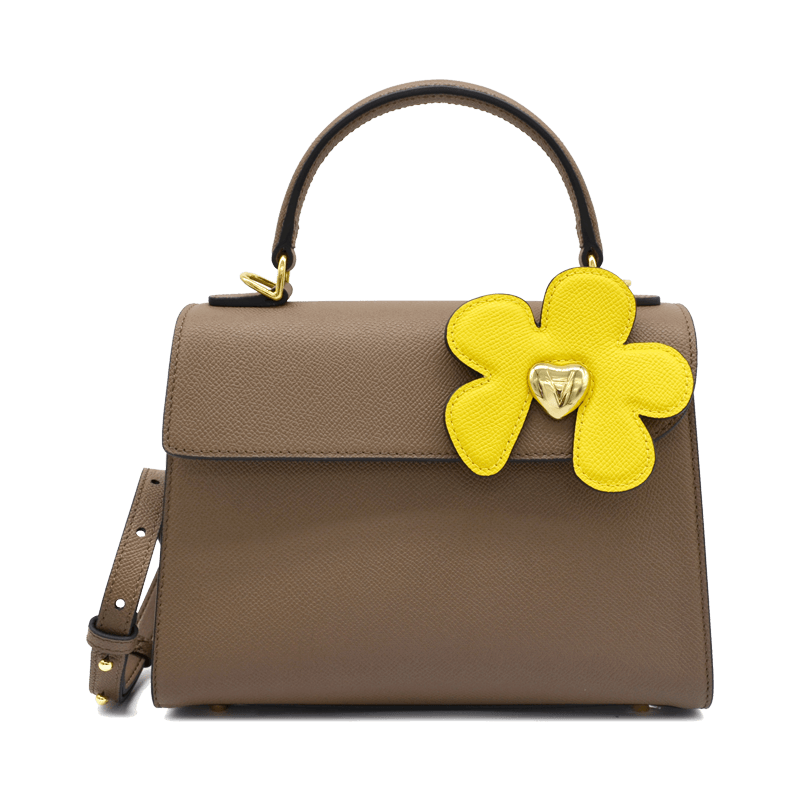 Little Yellow Flower Lily Satchel Bag Image6